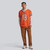 Chicago Bears Caleb Williams Orange Alternate Elite Jersey