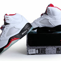 Sneakers, White Red Colorway, Lace Up Design, Casual Gift for Sneaker Fans