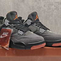 Mid Top Sneakers, Gray Black Colorway, Lace Up Design, Casual Gift for Sneaker Fans