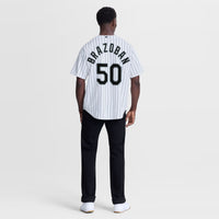Chicago White Sox Huascar Brazoban White Home Replica Jersey