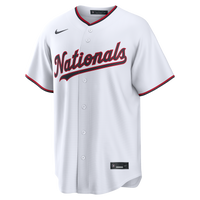 Washington Nationals James Wood White Home Replica Jersey