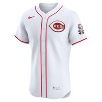 Cincinnati Reds White Home Elite Jersey