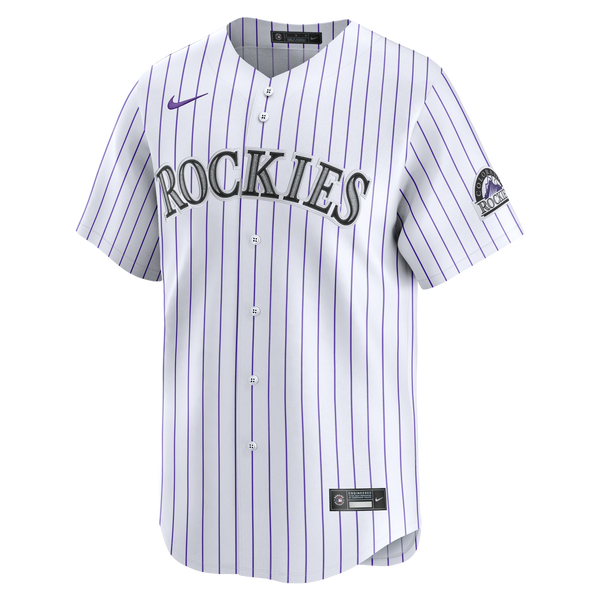 Colorado Rockies White Home Limited Jersey