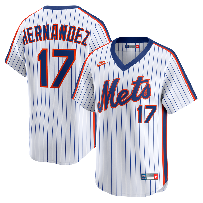 New York Mets Keith Hernandez White Cooperstown Collection Limited Jersey