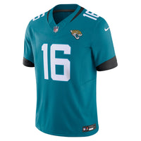 Jacksonville Jaguars Trevor Lawrence Teal Limited Jersey
