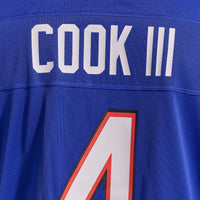 Buffalo Bills James Cook III Royal Team Game Jersey