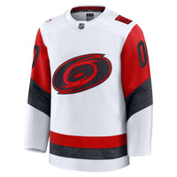 Carolina Hurricanes White Away Premium Custom Jersey
