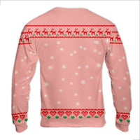 Custom Family Name Christmas Sweater, Grandmas Cookies Baking Crew Ugly Sweater, Personalized Holiday Sweater, Humorous Grandma Xmas Sweatshirt