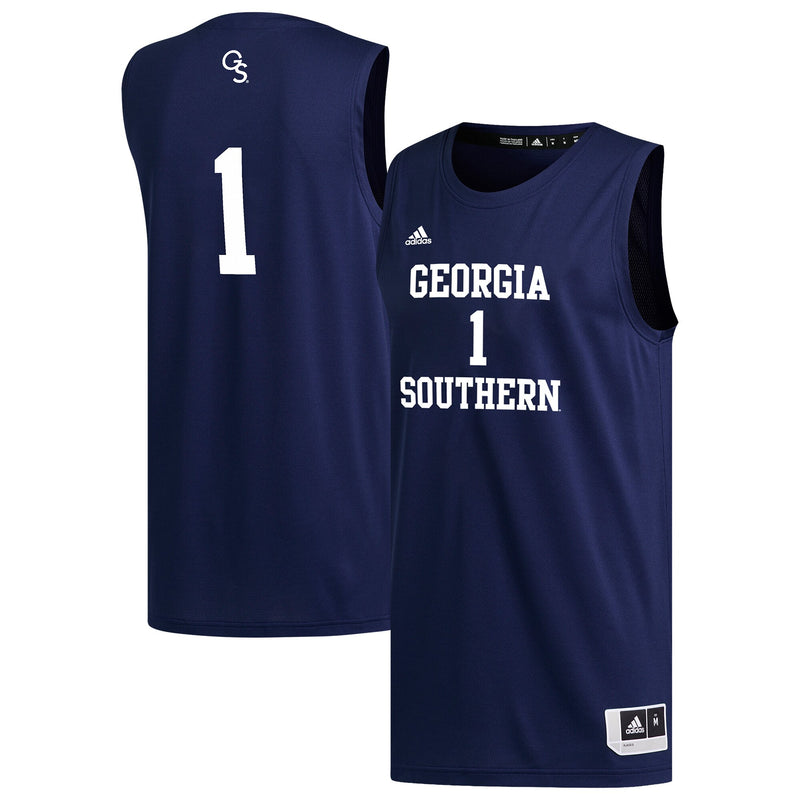 #1 Georgia Southern Eagles Replica Basketball Jersey - Navy