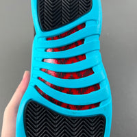 Low Top Sneakers, Blue Colorway, Lace Up Design, Casual Gift for Sneaker Fans