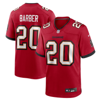 Tampa Bay Buccaneers Ronde Barber Red Game Retired Player Jersey