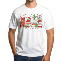 Festive Medication Vials Nurse Shirt, Christmas Nurse T-Shirt, ICU RN Holiday Graphic Tee, Humorous Medical Christmas T-Shirt, Nurse Present