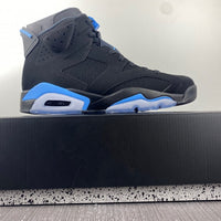 Retro Sneakers, Blue Black Colorway, Lace Up Design, Casual Gift for Sneaker Fans