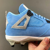 Retro Low Top Sneakers, Blue Colorway, Lace Up Design, Casual Gift for Sneaker Fans