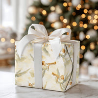 Golden Trumpet Angels Gift Wrap, Watercolor Angel Wrapping Paper, Religious Spiritual Wrapping Paper, Christmas Baptism Present Gift Wrap