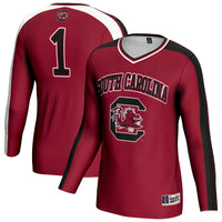 South Carolina Gamecocks #1 Lightweight Volleyball Fashion Jersey - Garnet