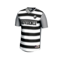 #1 Providence Friars Lightweight Soccer Fashion Jersey - Silver