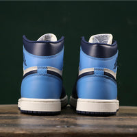 Sneakers, Blue White Colorway, Lace Up Design, Casual Gift for Sneaker Fans