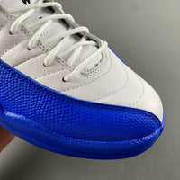 Low Top Sneakers, Blue White Colorway, Lace Up Design, Casual Gift for Sneaker Fans