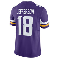 Minnesota Vikings Justin Jefferson Purple Limited Jersey