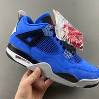 Low Top Sneakers, Blue Colorway, Lace Up Design, Casual Gift for Sneaker Fans