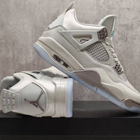 Mid Top Sneakers, Gray Colorway, Lace Up Design, Casual Gift for Sneaker Fans