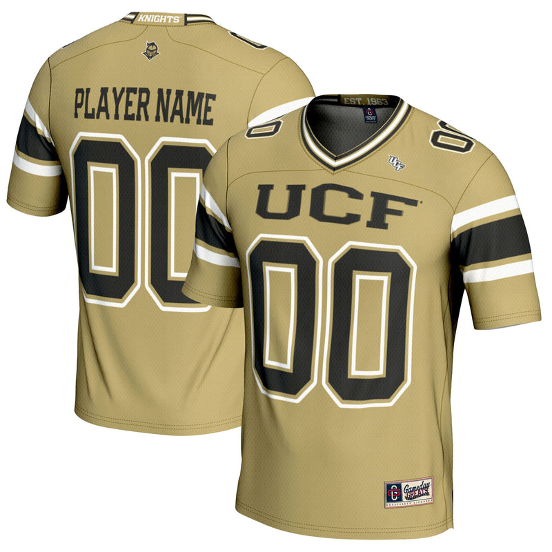 UCF Knights NIL Pick-A-Player Football Jersey - Gold