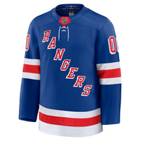New York Rangers Royal Home Premium Custom Jersey