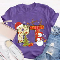 PT Snowman Graphic Tee, Physical Therapy Christmas Shirt, Physical Therapist Holiday T-Shirt, Winter Rehab Clinic Tee, PT Christmas Present