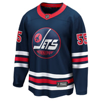 Winnipeg Jets Mark Scheifele Navy Breakaway Jersey