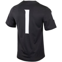 #1 Charcoal Washington State Cougars Untouchable Football Jersey