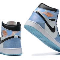 Sneakers, Blue Colorway, Lace Up Design, Casual Gift for Sneaker Fans