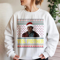 Serial Killer Meme Holiday Sweater, Yes Mother Ugly Christmas Sweatshirt, Horror Movie Slasher Crewneck, Creepy Xmas Crime Pullover