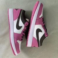 Retro Mid Top Basketball Shoes, Purple Gray Colorway, Lace Up Design, Casual Gift for Shoe Lovers