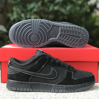 Low Top Sneakers, Black Colorway, Lace Up Design, Casual Gift for Sneaker Fans