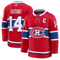 Montreal Canadiens Nick Suzuki Red Home Premium Jersey