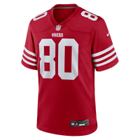 San Francisco 49ers Jerry Rice Scarlet Retired Game Player Jersey