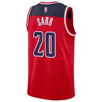 Washington Wizards Icon Swingman Jersey - Red - Alexandre Sarr