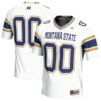 Montana State Bobcats Lightweight Football Fashion Jersey - White