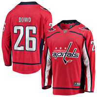 Washington Capitals Nic Dowd Red Home Breakaway Player Jersey