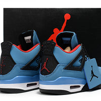 Sneakers, Black Blue Colorway, Lace Up Design, Casual Gift for Sneaker Fans