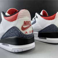 Sneakers, White Black Red Khaki Colorway, Lace Up Design, Casual Gift for Sneaker Fans
