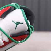 Low Top Sneakers, White Green Colorway, Lace Up Design, Casual Gift for Sneaker Fans