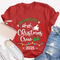 Making Memories Together Holiday Shirt, Christmas Crew T-Shirt, Family Matching Xmas Graphic Tee, Festive Group Vacation T-Shirt