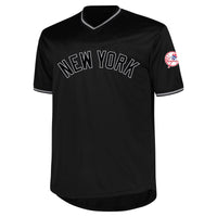 New York Yankees Black Big & Tall Pop Fashion Jersey