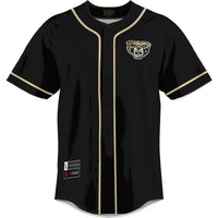 Oakland Golden Grizzlies Lightweight Baseball Jersey - Black