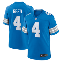 Detroit Lions D.J. Reed Blue Team Game Jersey