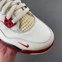Low Top Sneakers, White Black Red Colorway, Lace Up Design, Casual Gift for Sneaker Fans