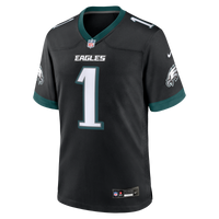 Philadelphia Eagles Jalen Hurts Black Alternate Game Jersey