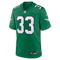 Philadelphia Eagles Cooper DeJean Kelly Green Alternate Game Jersey